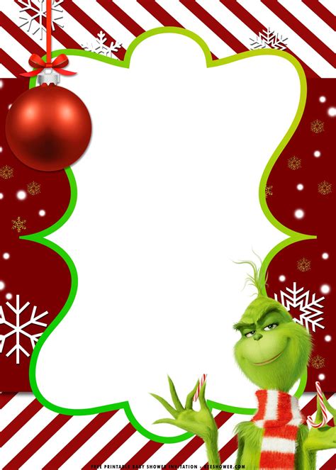 Grinch Letter Template